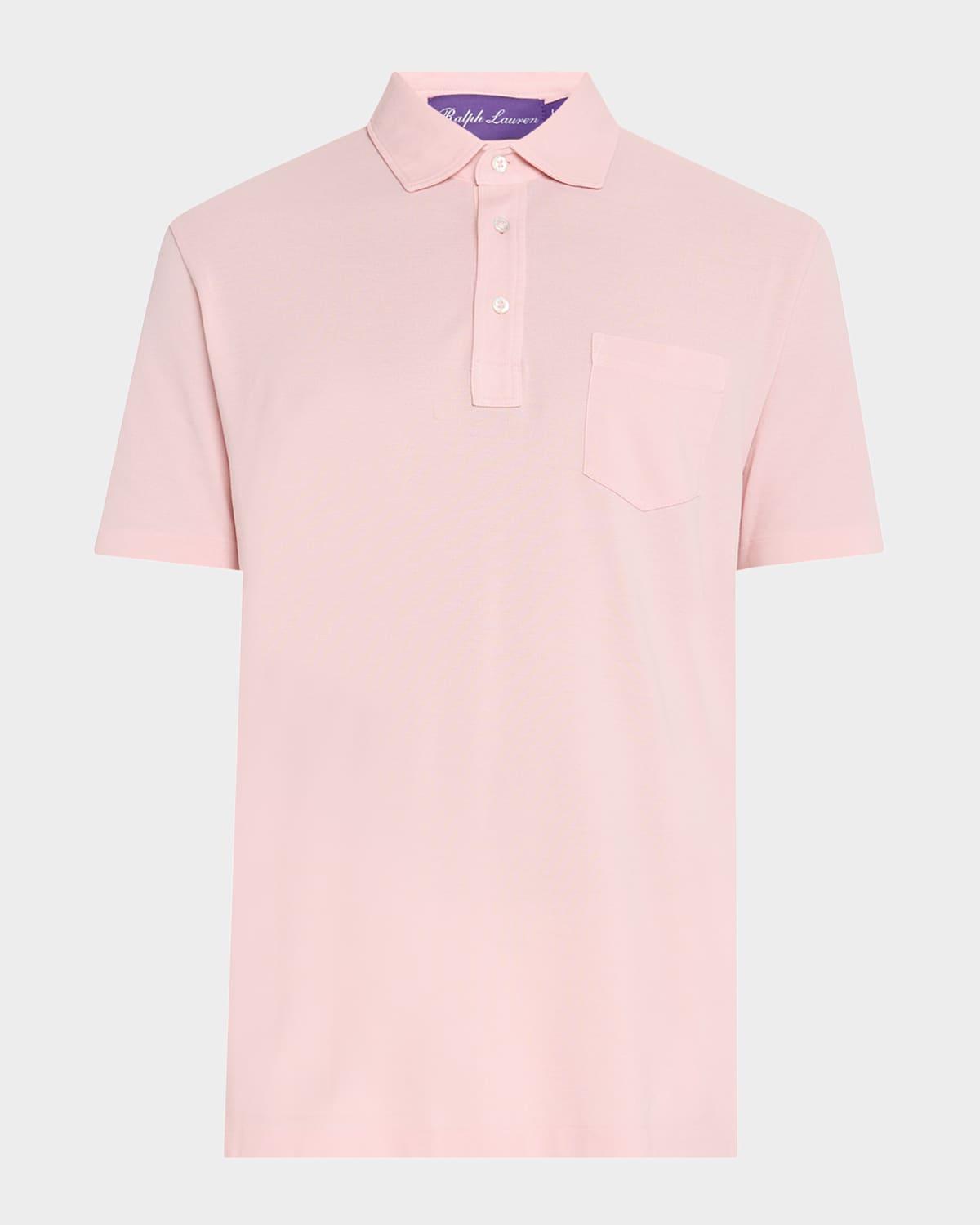 Men's Custom Slim Pique Polo Shirt Product Image