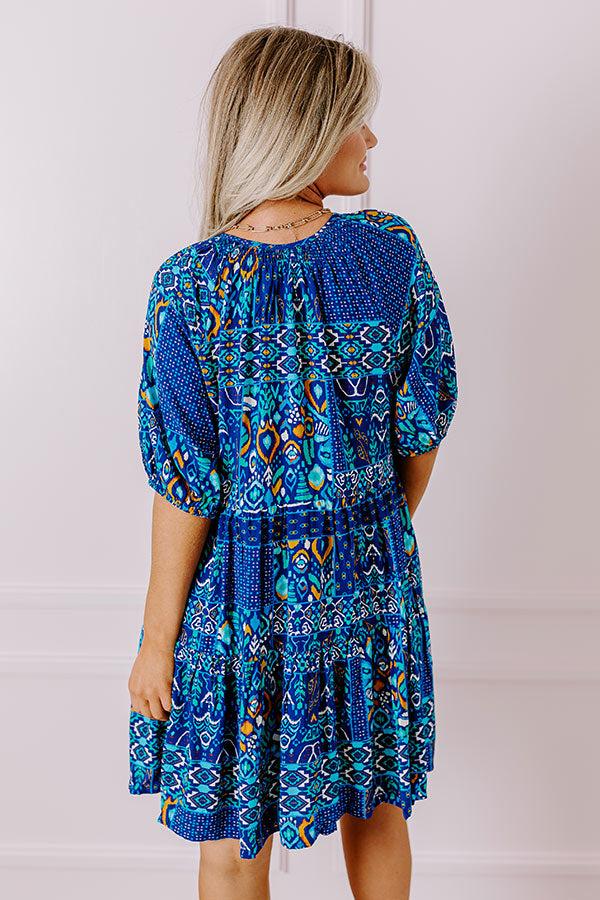 Date Night In Capri Mini Dress Product Image