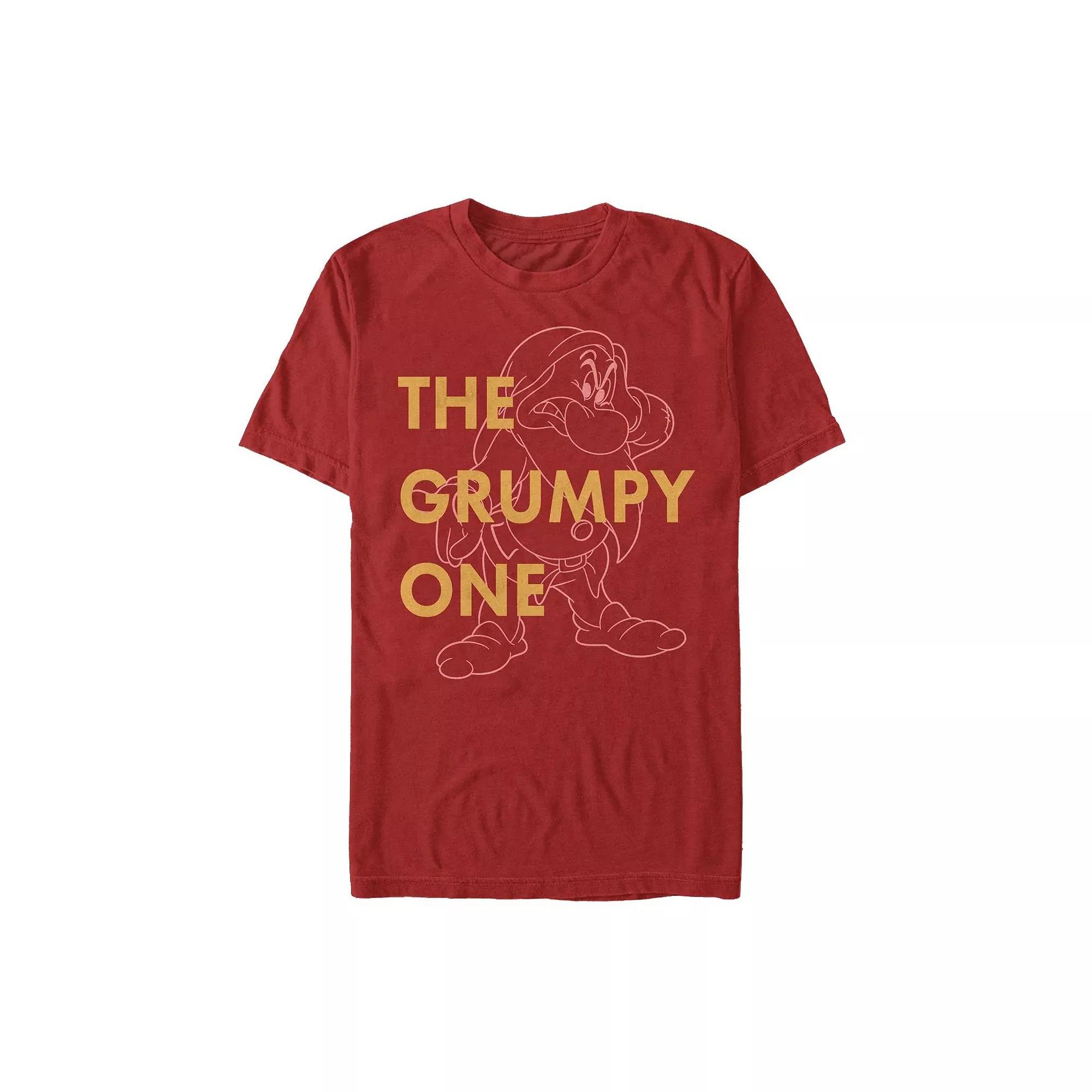 Men's Disney's Snow White and the Seven Dwarves Grumpy Dwarf Tee,  Product Image