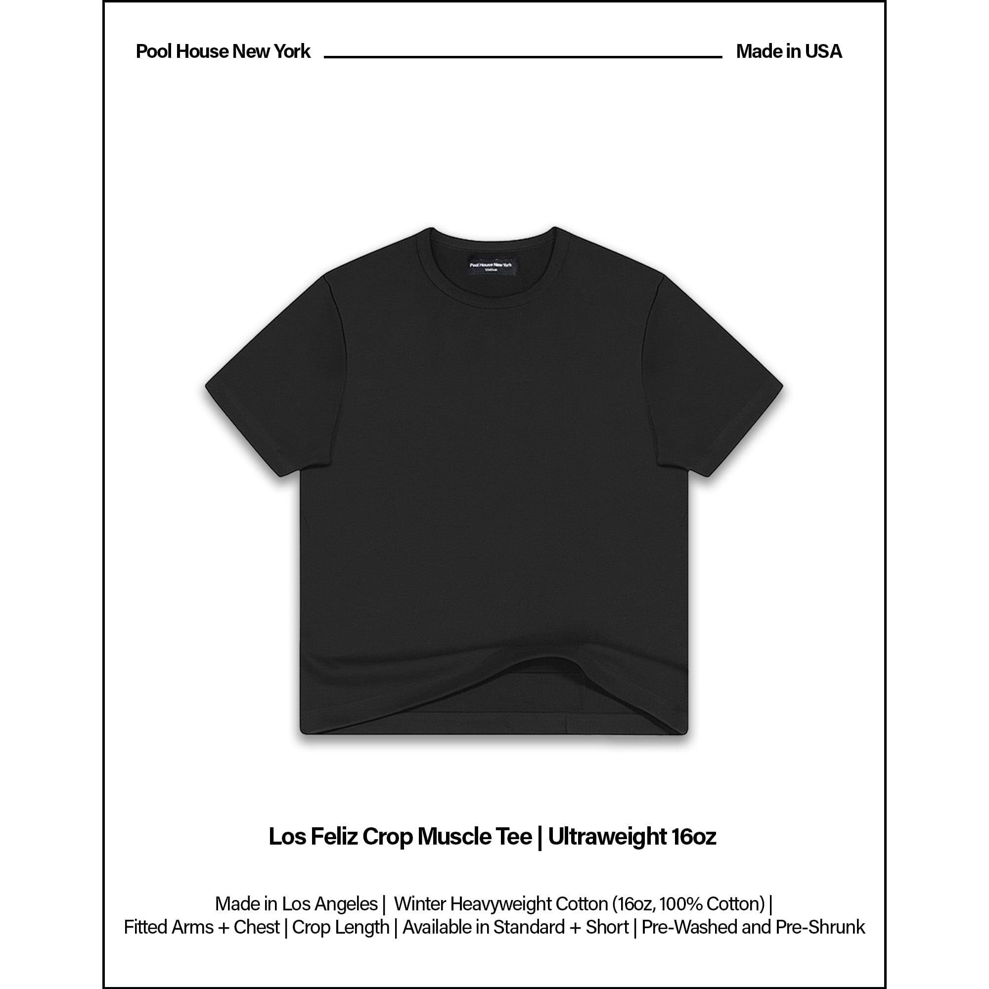 Los Feliz Crop Muscle Tee II | Ultraweight | 16oz Male Product Image