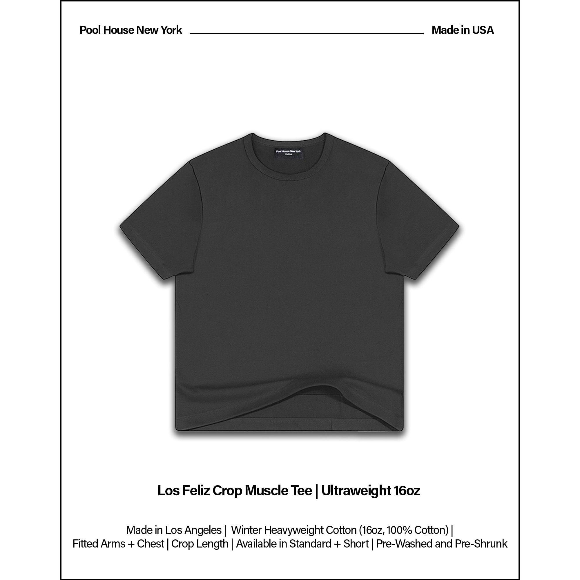 Los Feliz Crop Muscle Tee II | Ultraweight | 16oz Male Product Image