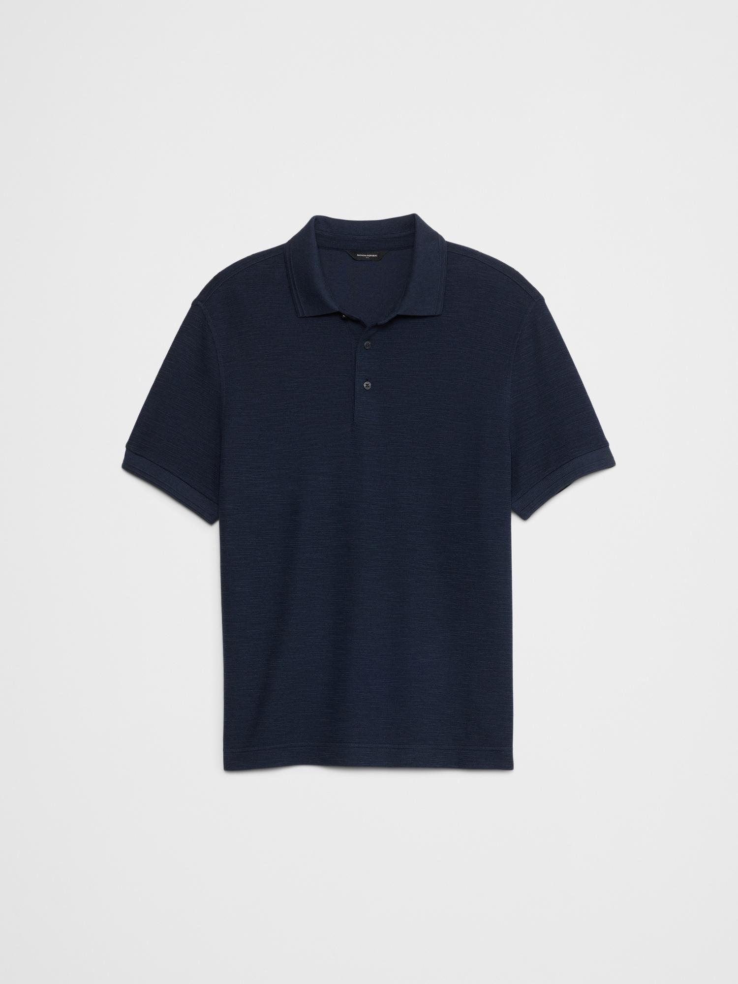 Textured Polo Product Image