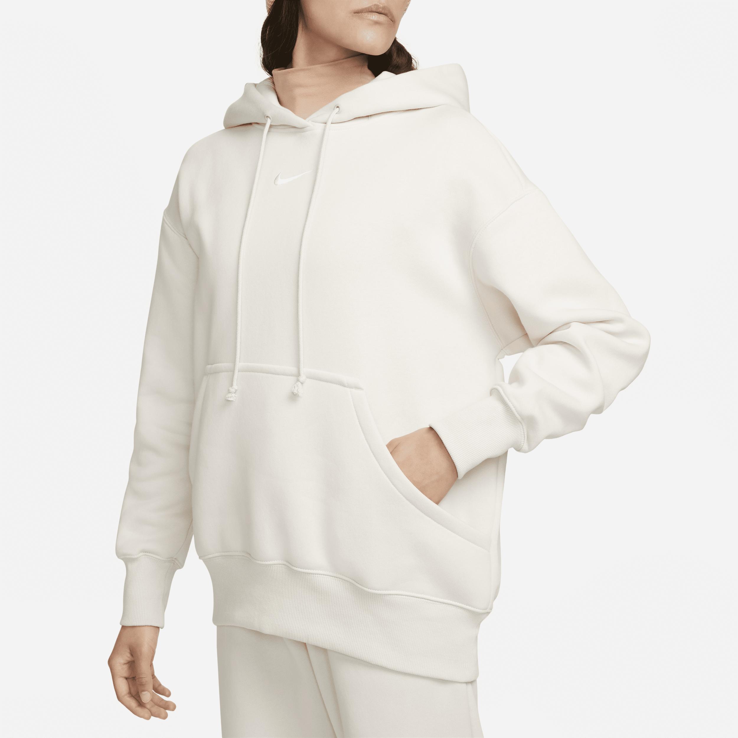 Womens Nike Sportswear Phoenix Fleece Oversized Pullover Hoodie | DQ5860-104 Product Image