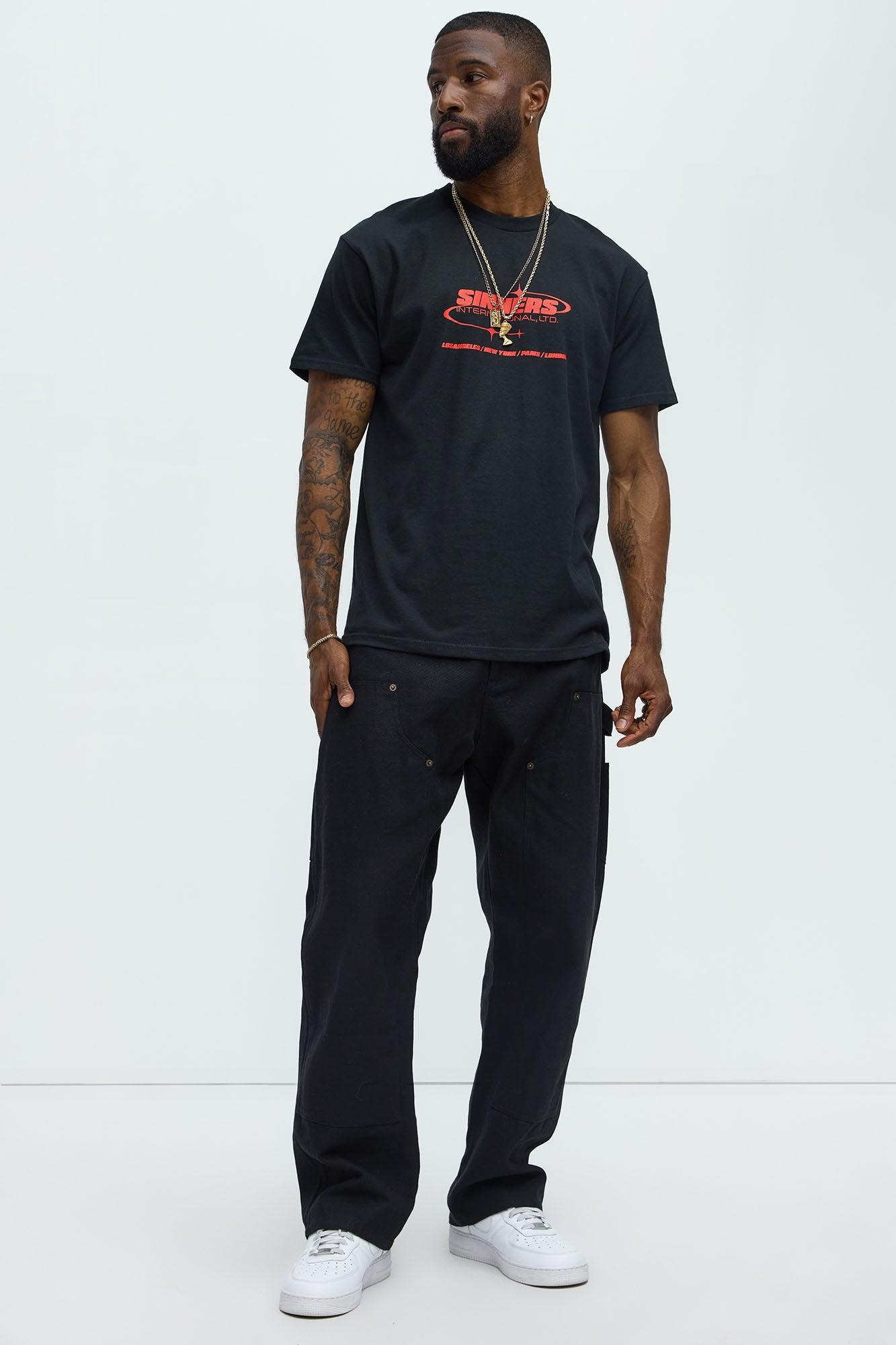 Worldwide Sinners Short Sleeve Tee - Black Product Image