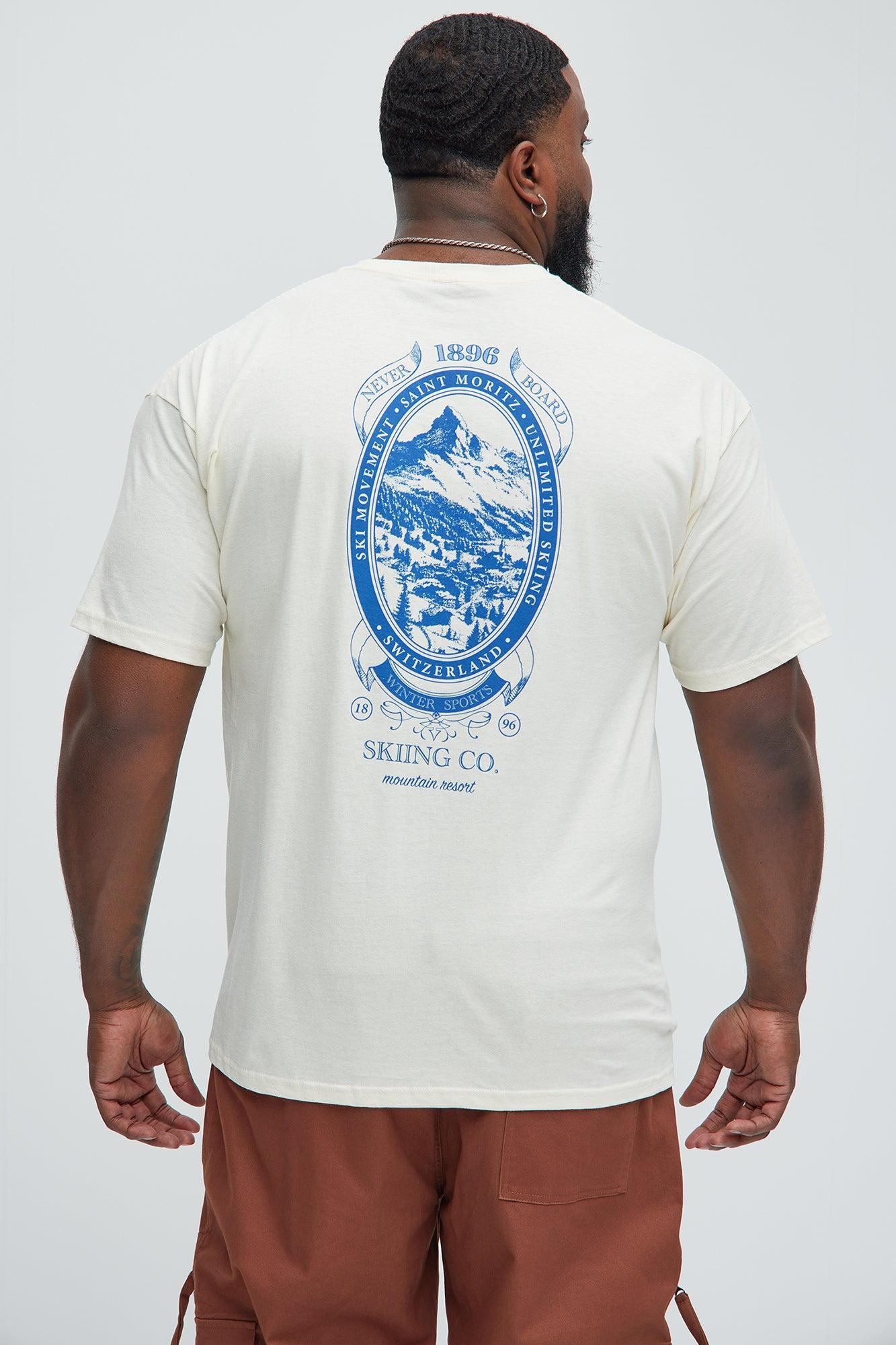 Switzerland Skiing Company Short Sleeve Tee - Natural/Combo Product Image