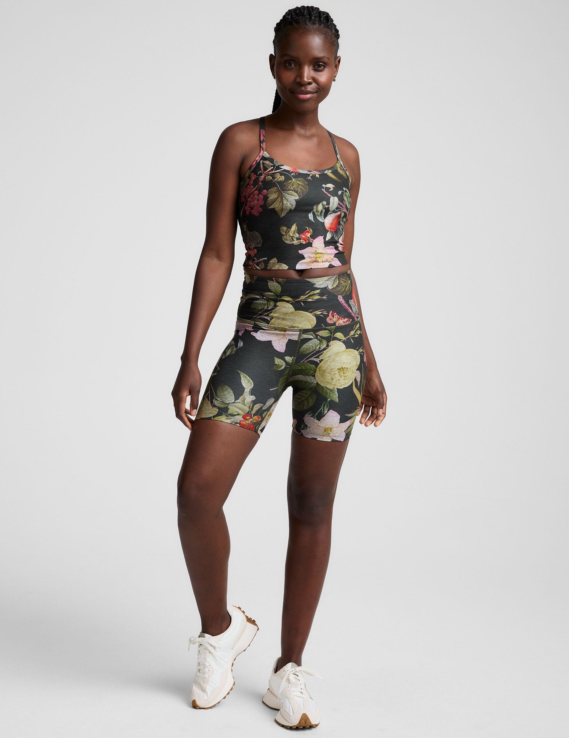 Botanical Garden SoftMark Slim Racerback Cropped Tank Product Image