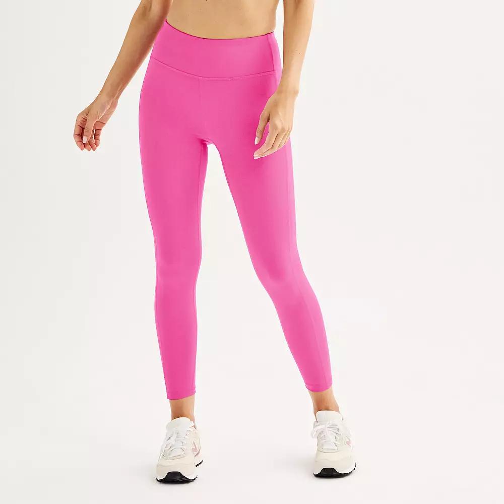 Women's Tek Gear® Ultrastretch High-Waisted Side Pocket 7/8 Leggings,  Product Image