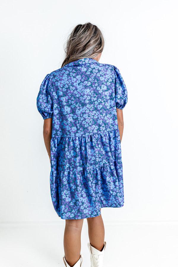 Ojai Afternoon Floral Mini Dress Product Image