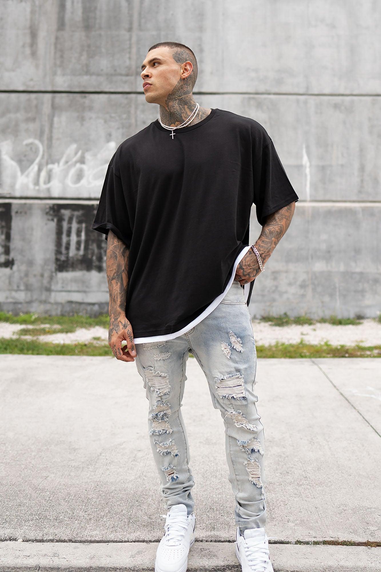 Ain't Got Nothing To Lose Skinny Jeans - Light Wash Product Image