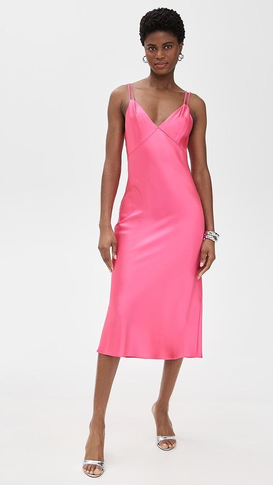 alice + olivia Kiro V Neck Slip Dress | Shopbop Product Image