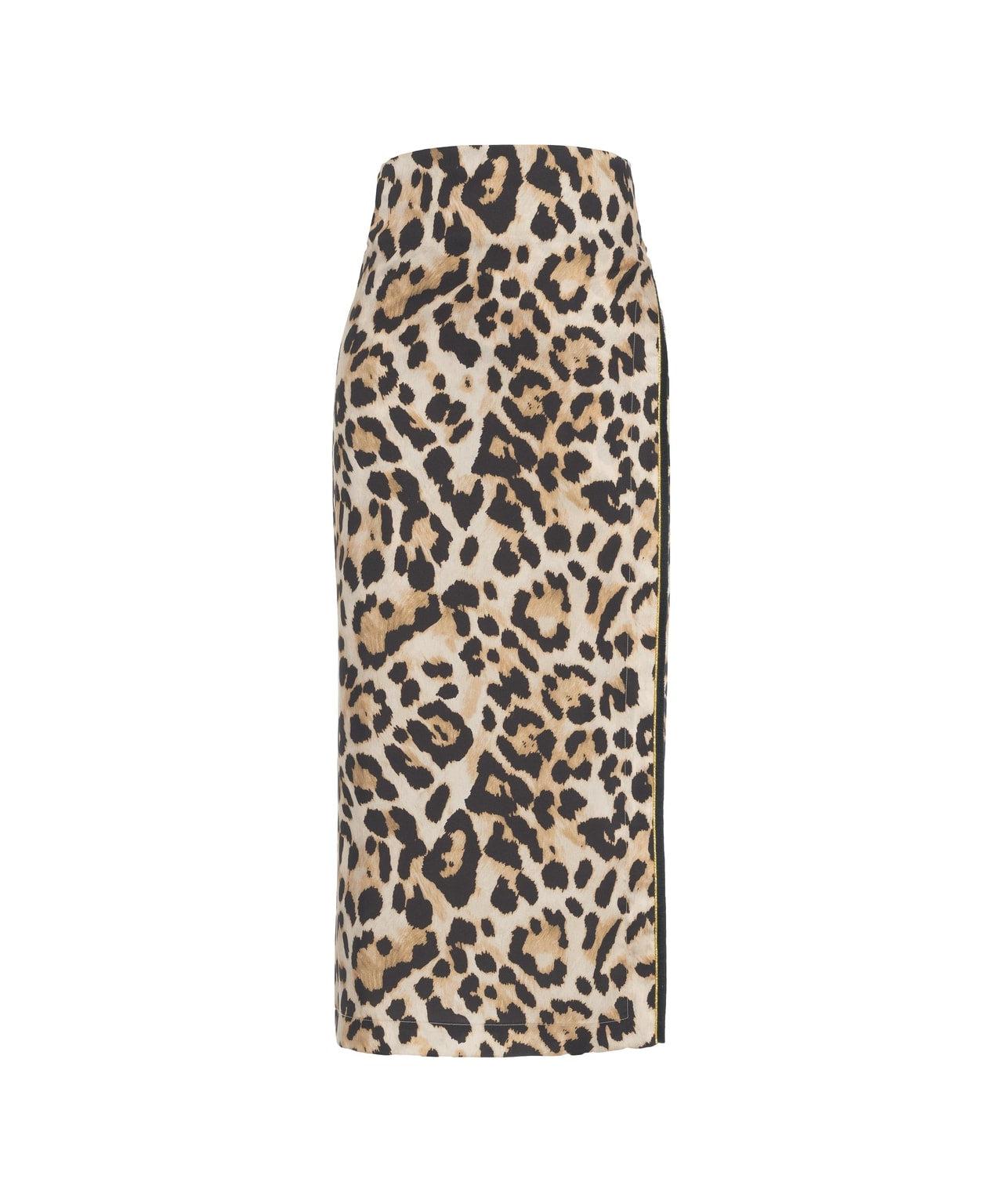 Wrap skirt with print Product Image