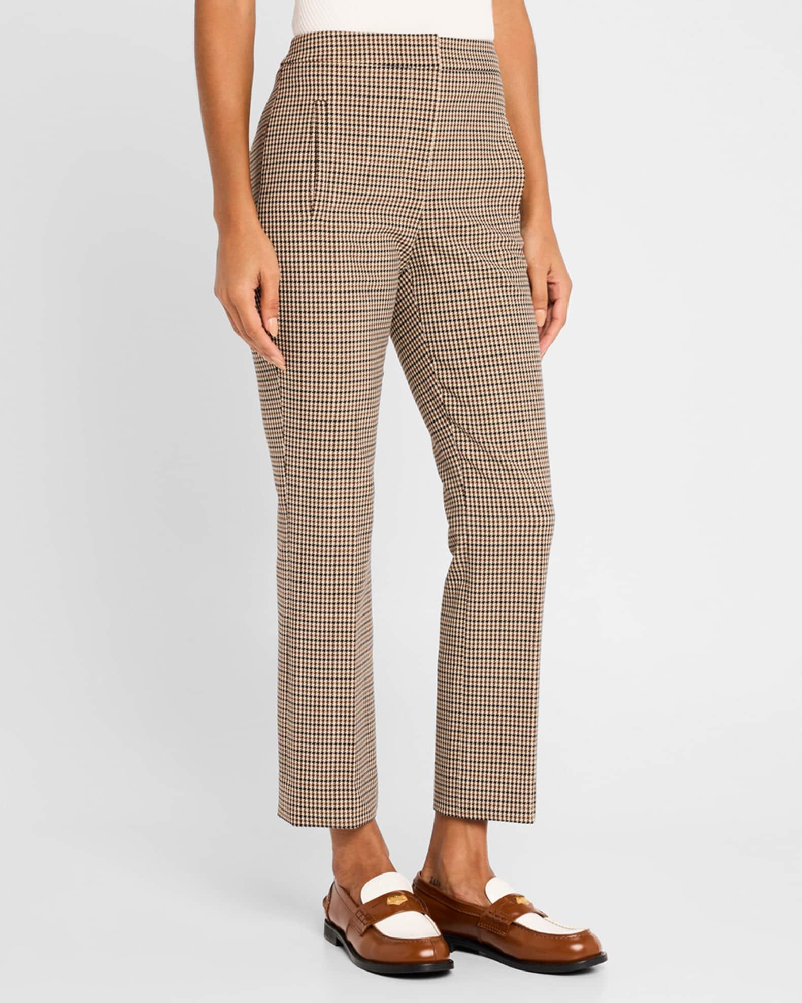 Arte Cropped Houndstooth Pants Product Image