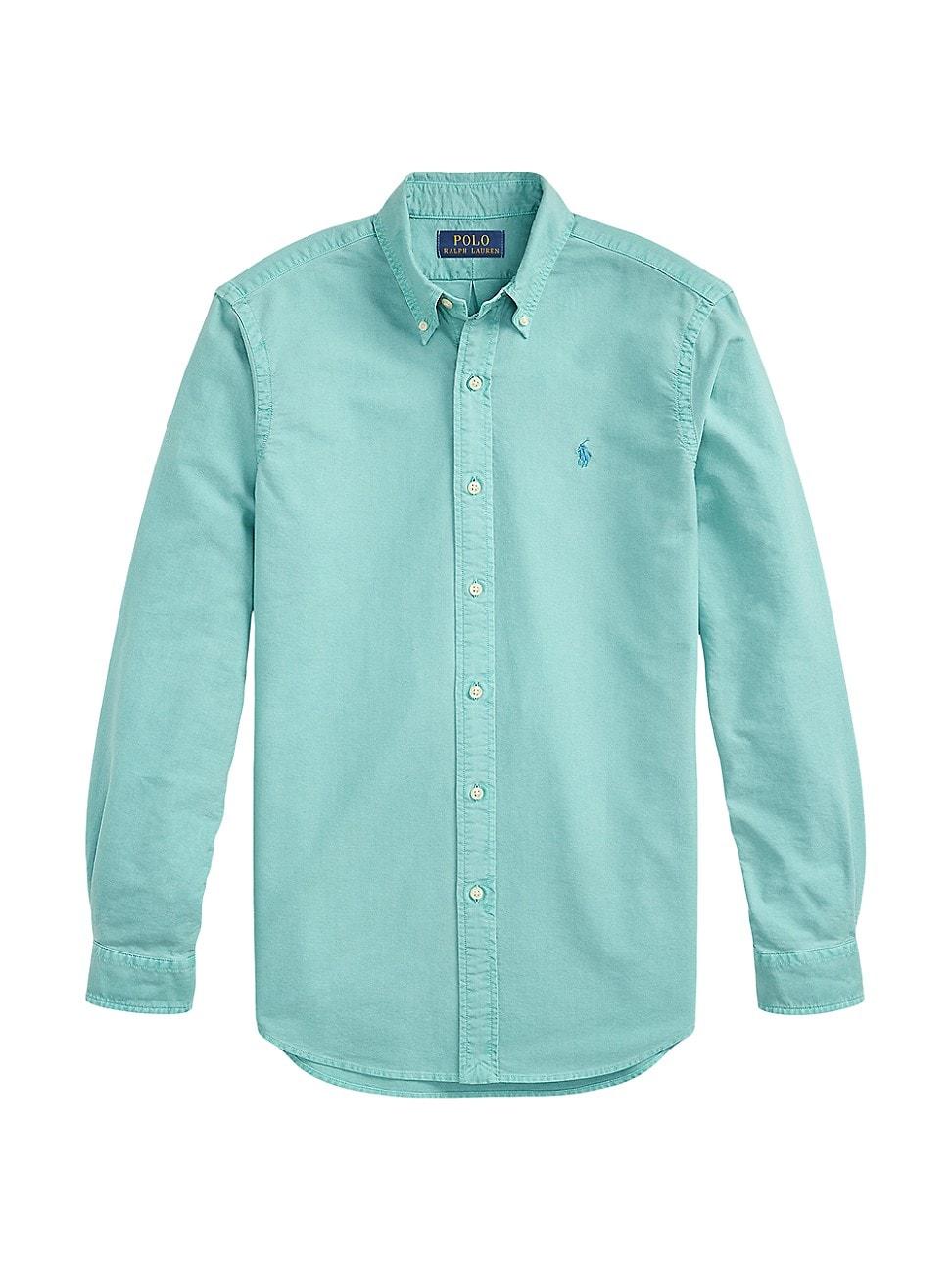 Mens Classic-Fit Garment-Dyed Oxford Shirt Product Image