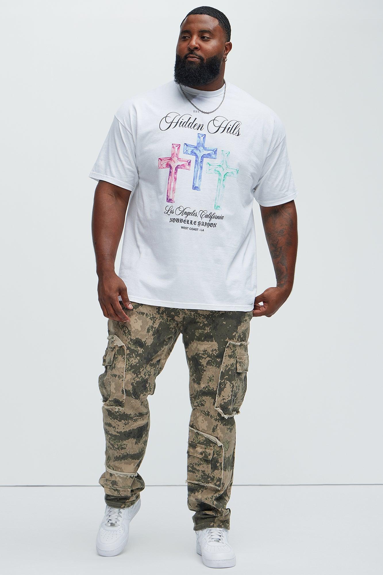 Hidden Hills LA Short Sleeve Tee - White Product Image