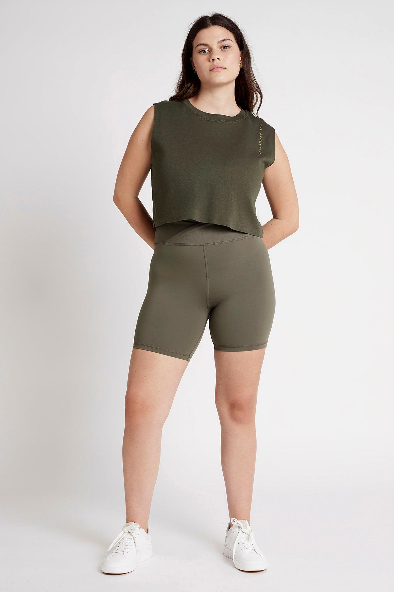 Cropped Embossed Signature Logo Tank 112 Product Image