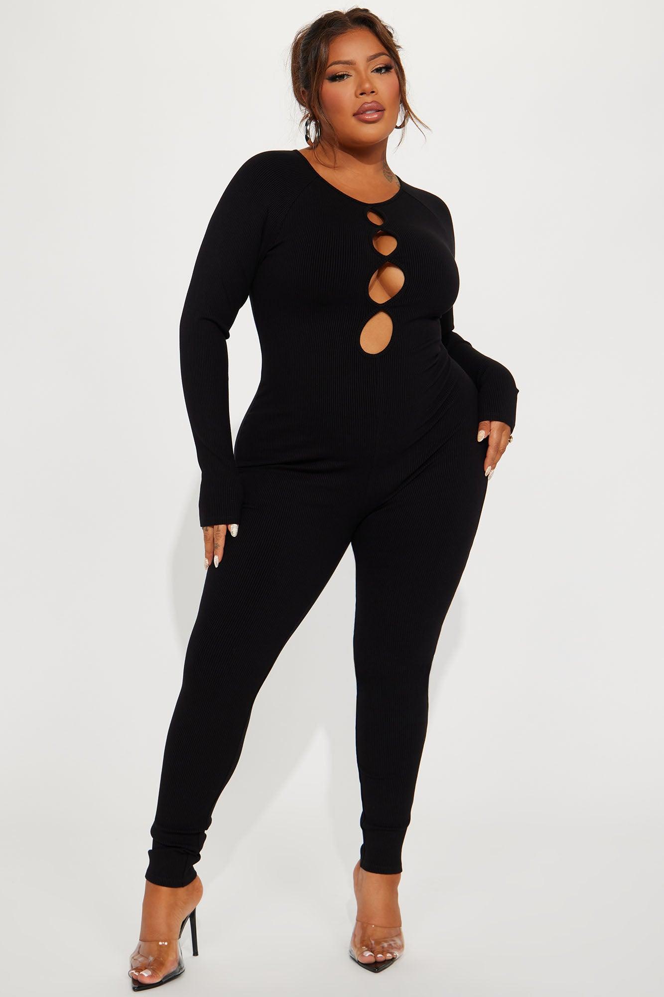 Jordyn Snatched Jumpsuit - Black Product Image