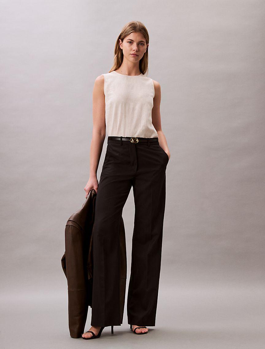 Linen Cotton Tank Top Product Image