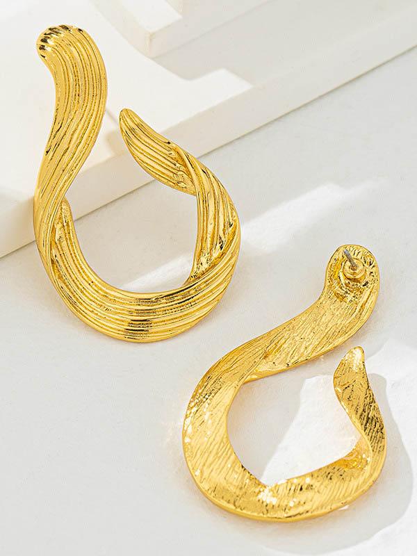 Geometric Drop Earrings Product Image