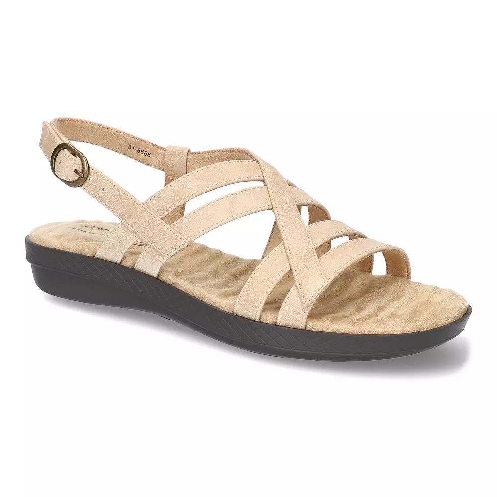 Easy Street Lobo Women's Strappy Slingback Sandals,  Product Image