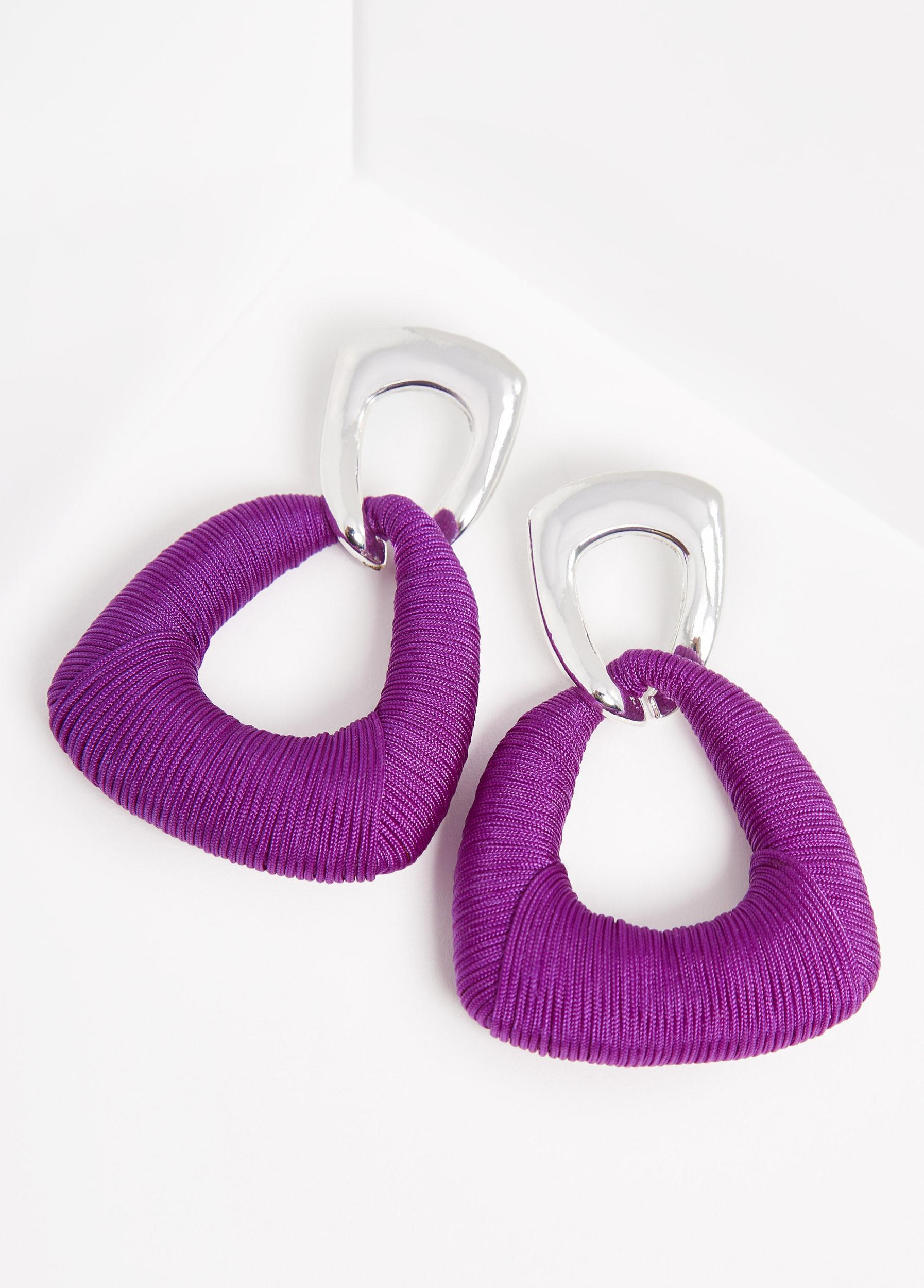 Thread Wrapped Earrings Product Image