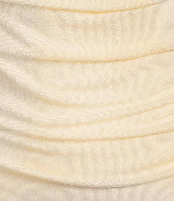 GB Ruched Side High Neck Mini Dress Product Image