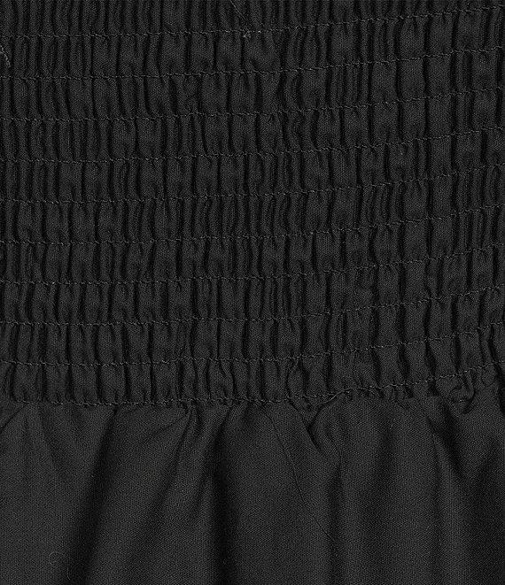 GB Strapless Pullover Bubble Hem Peplum Top Product Image