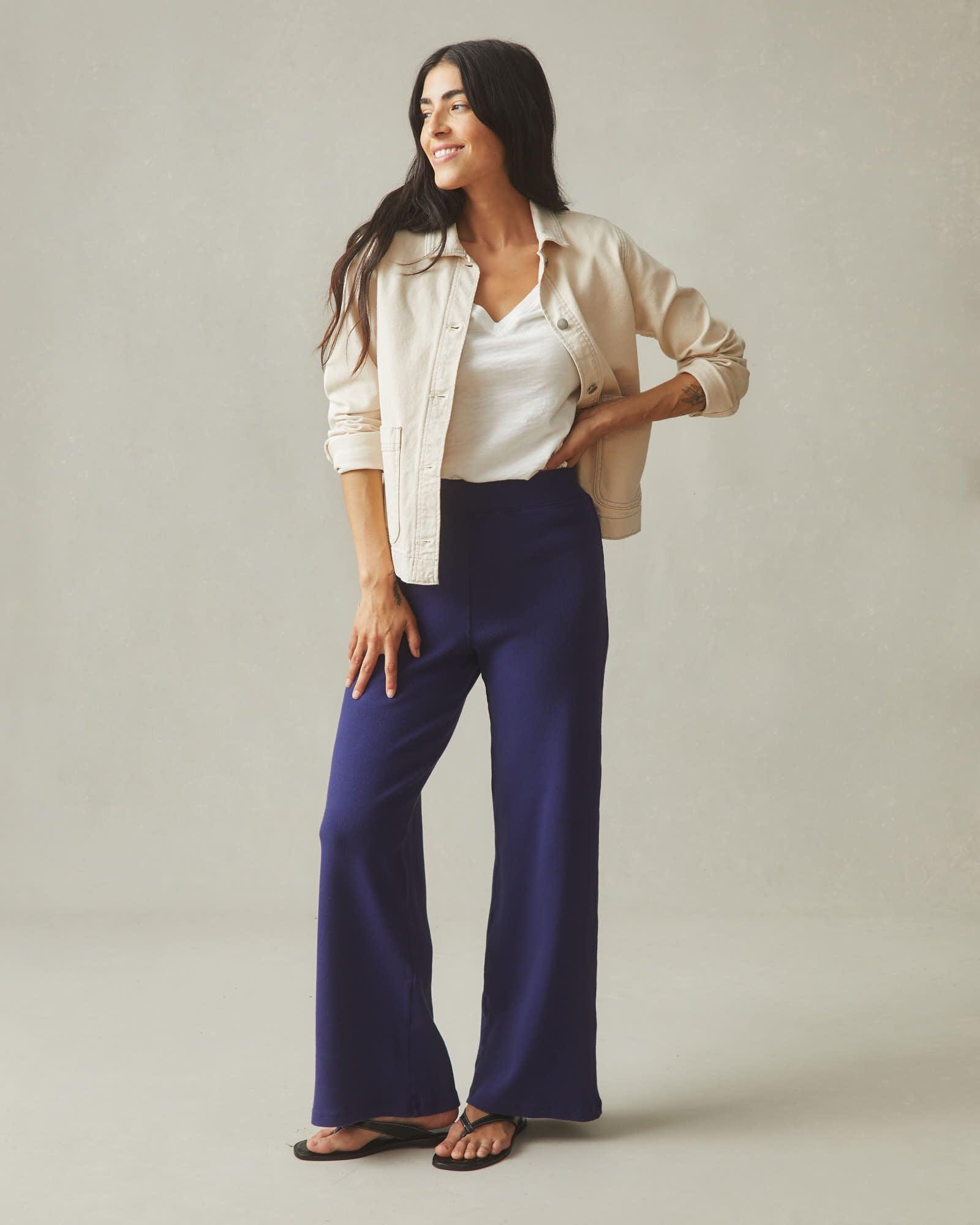 Women's Rib Pant - Blue Ribbon Female Product Image