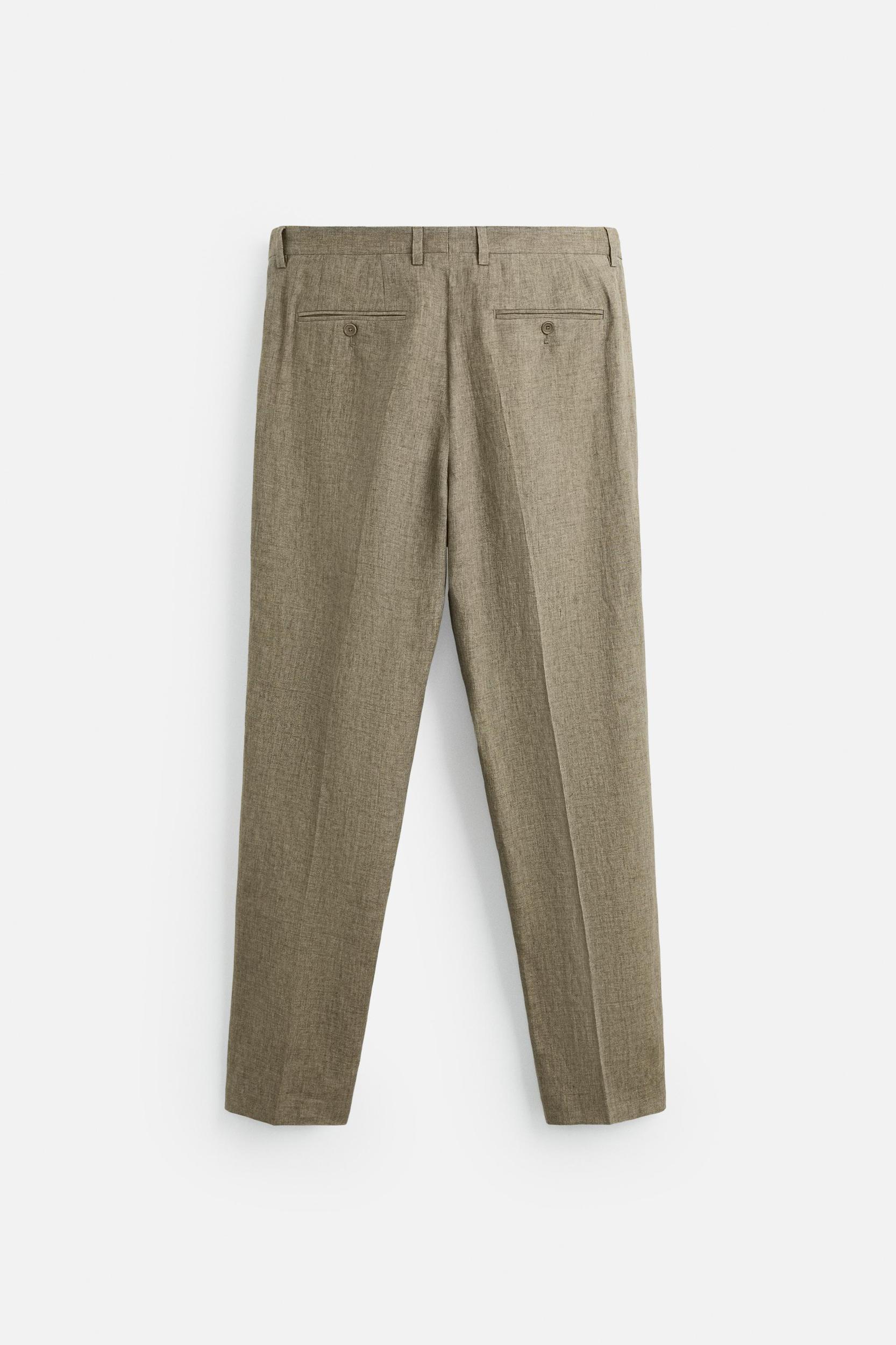 LIMITED EDITION 100% LINEN SUIT PANTS Product Image