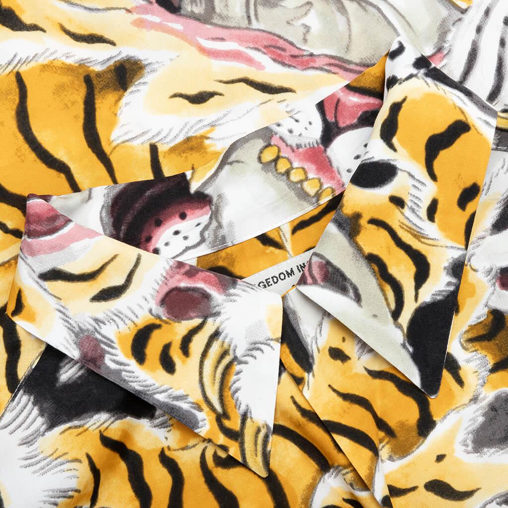 Tim Lehi Hawaiian L/S Shirt Type-2 - Yellow Male Product Image