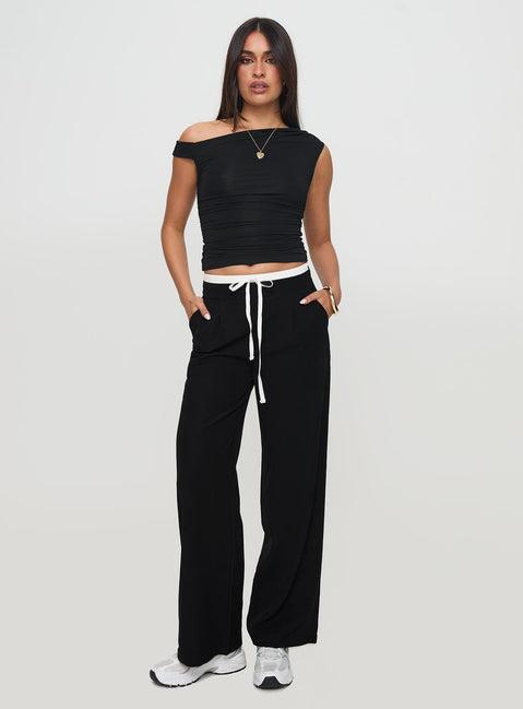 Burna Pants Black Product Image
