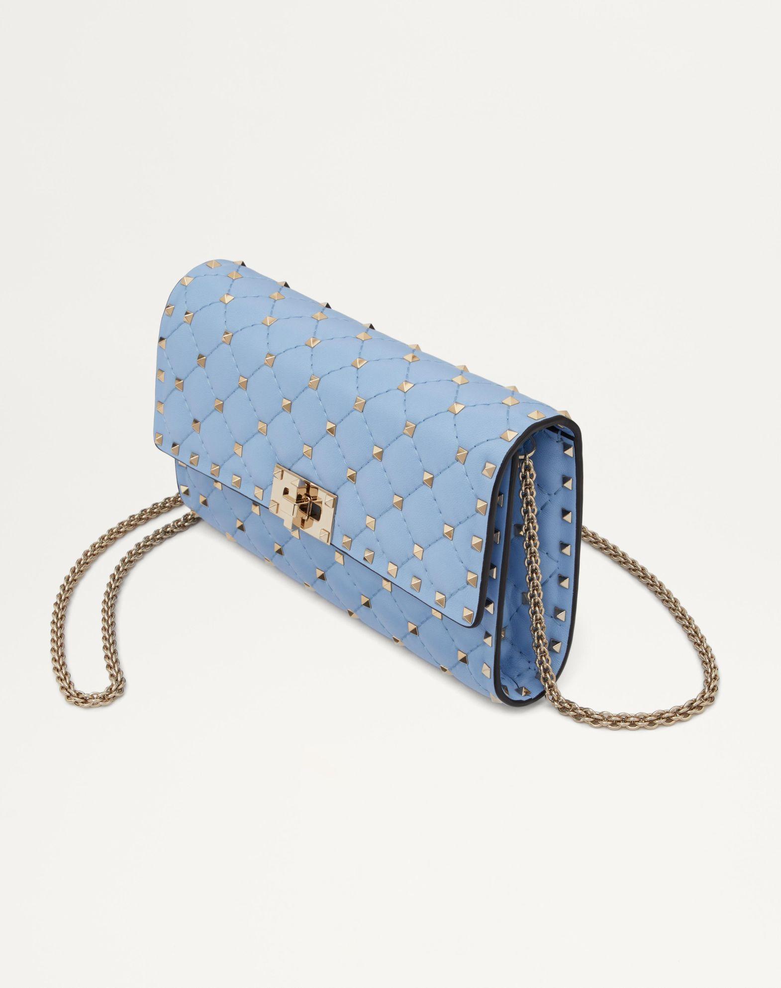 Rockstud Spike Nappa Leather Crossbody Clutch Bag Product Image