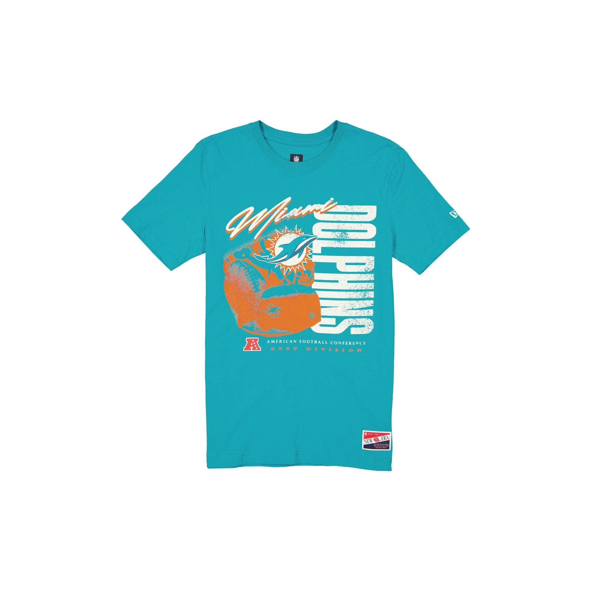 Miami Dolphins Throwback T-Shirt Male Product Image