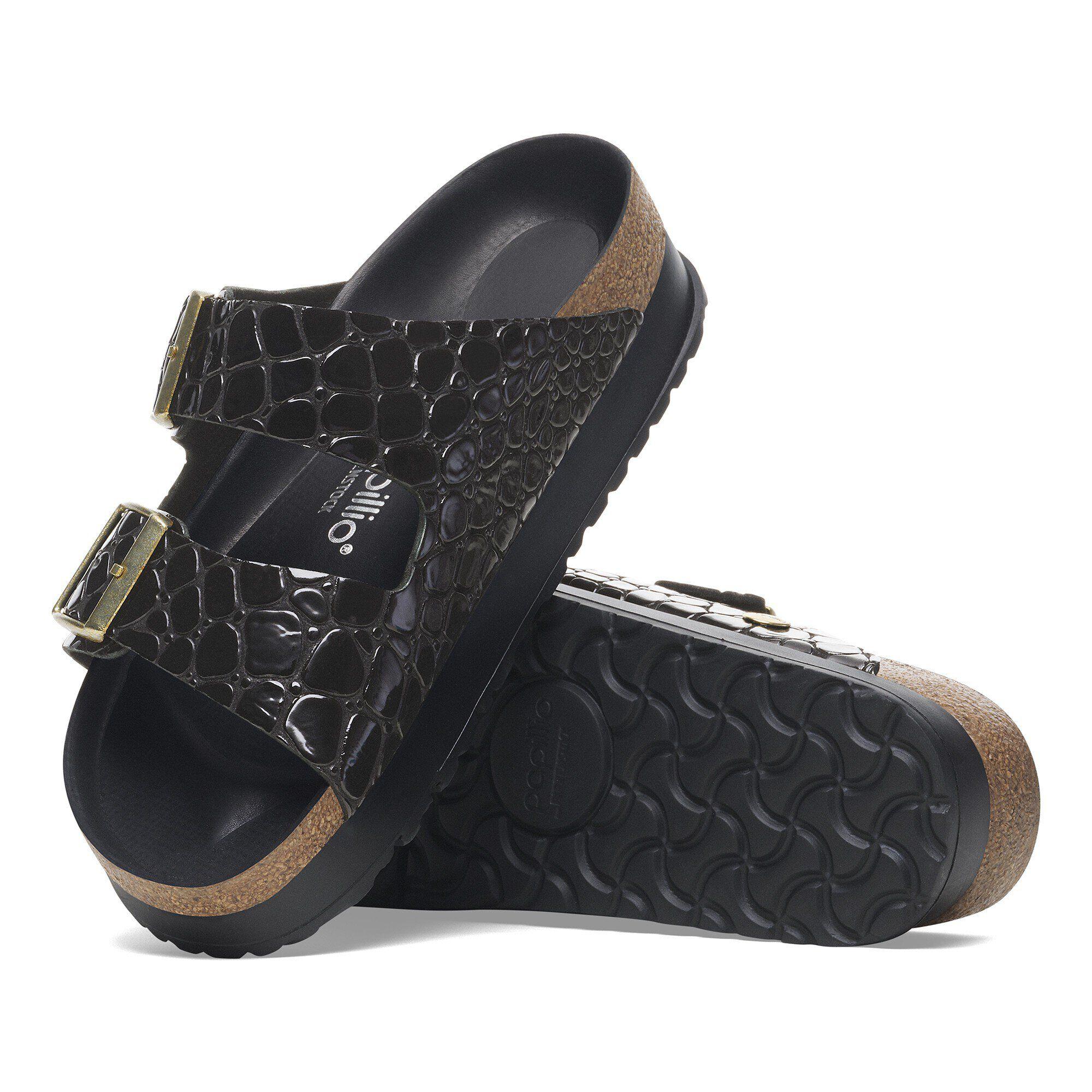 Arizona Flex Platform Leather Patent Black Product Image