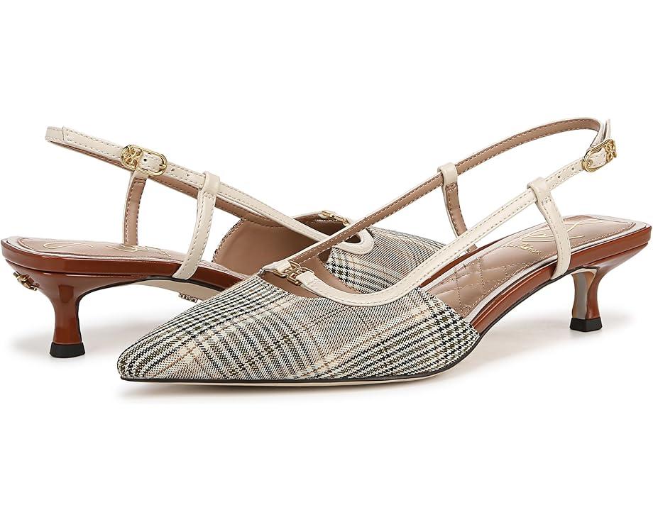 Khloe Pointed Toe Slingback Kitten Heel Product Image