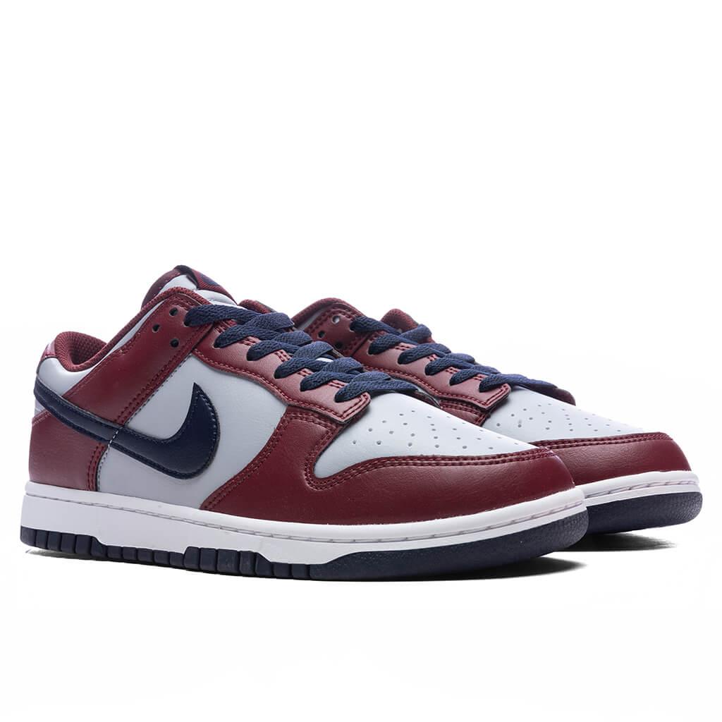 Dunk Low Retro - Wolf Grey/Obsidian/Dark Team Red/White Male Product Image