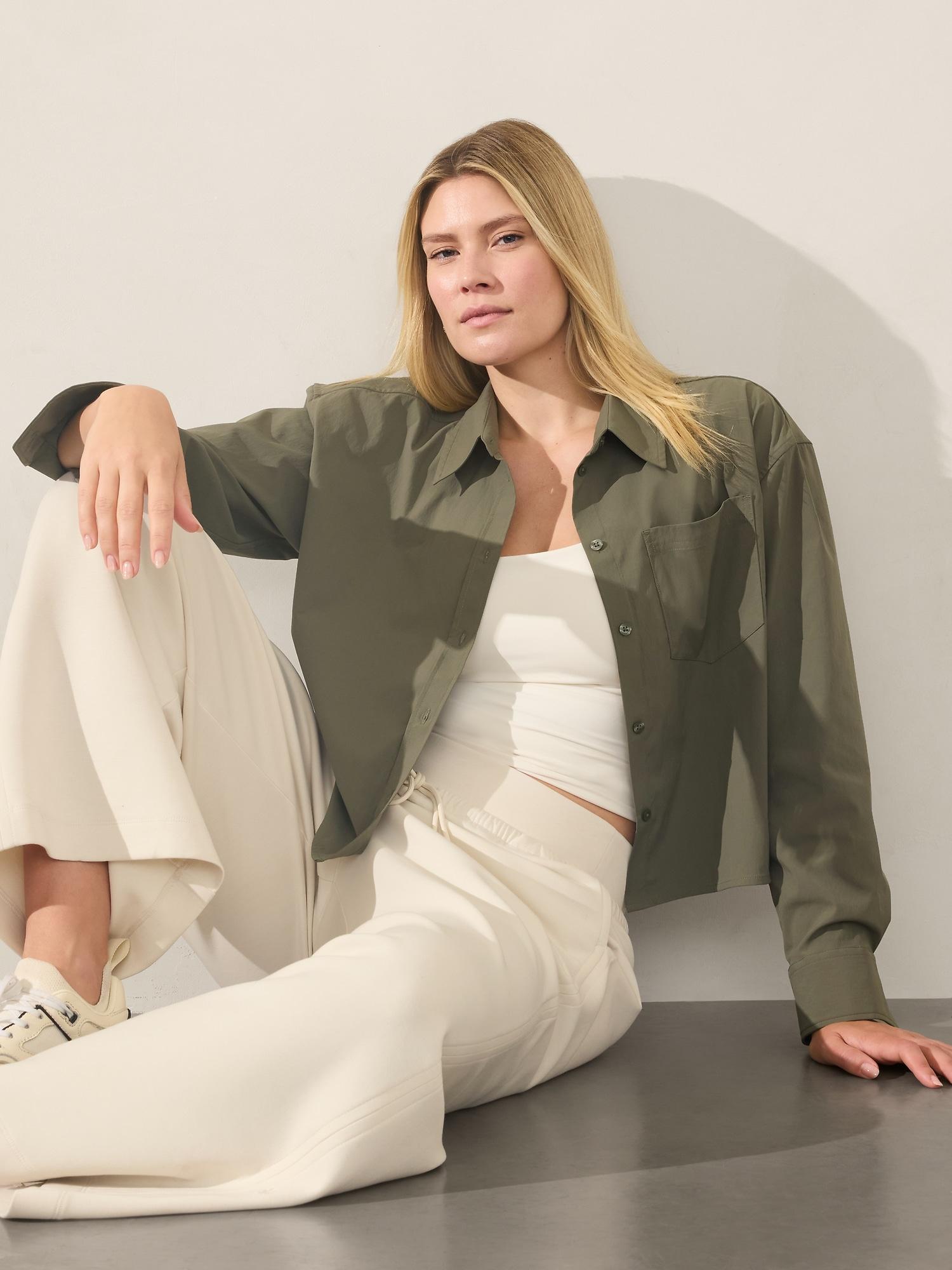 Midday Cropped Shirt Product Image