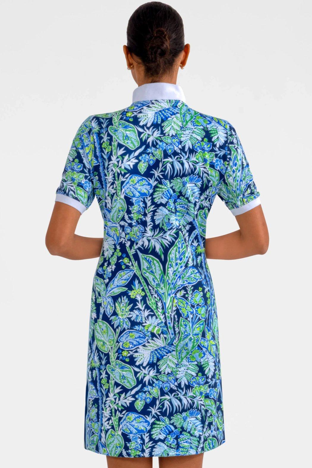 Jersey Dress Vintage Vines Product Image