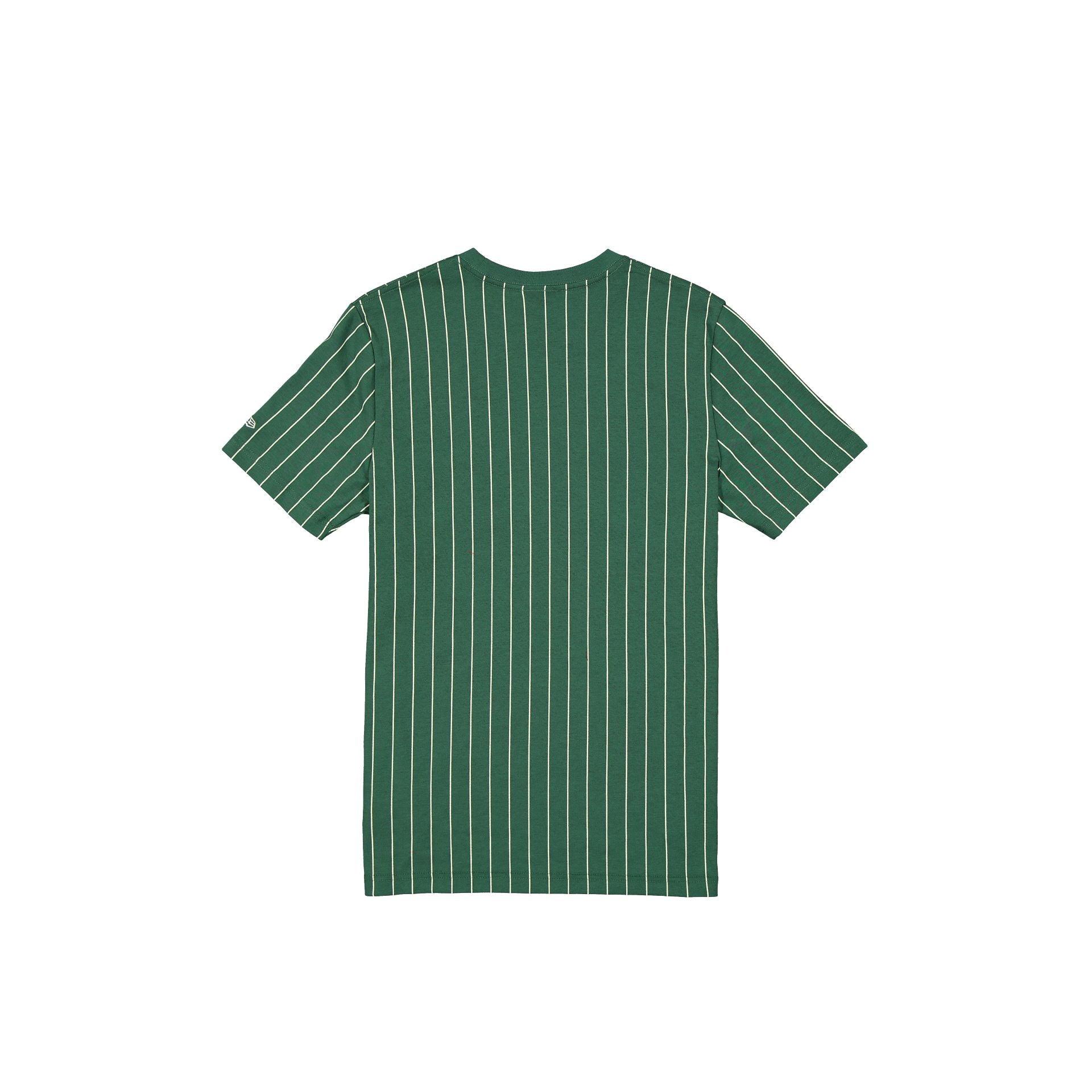Athletics Throwback Pinstripe Wordmark T-Shirt Male Product Image