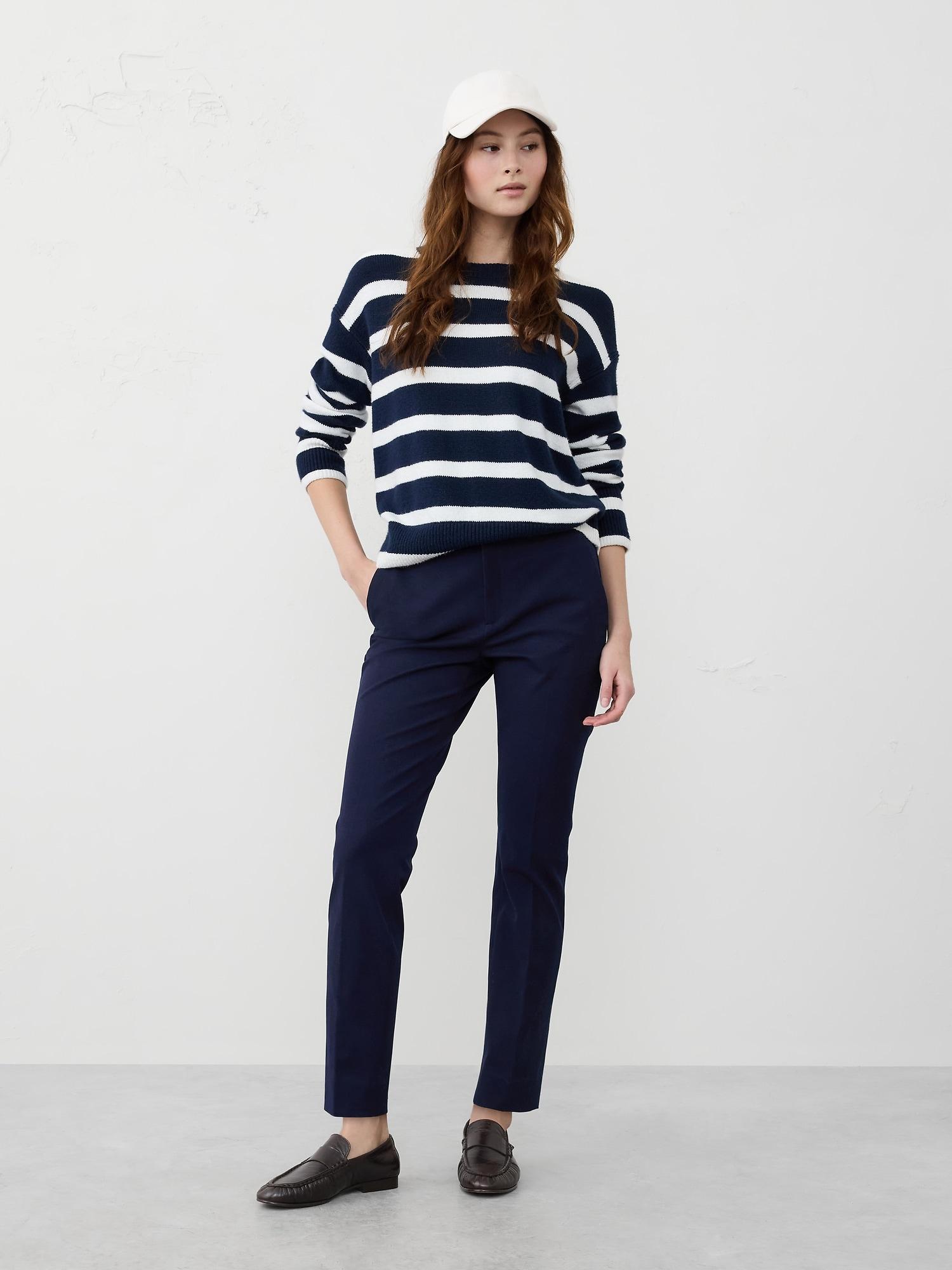 Sloan Slim High-Rise Ankle Pant Product Image
