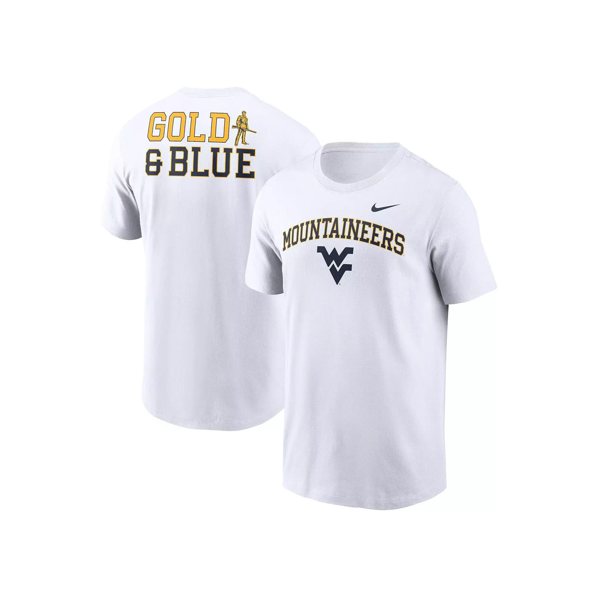 College T-Shirt West Virginia Mountaineers Nike Mens Blitz | N19910AWVN-M6D Product Image