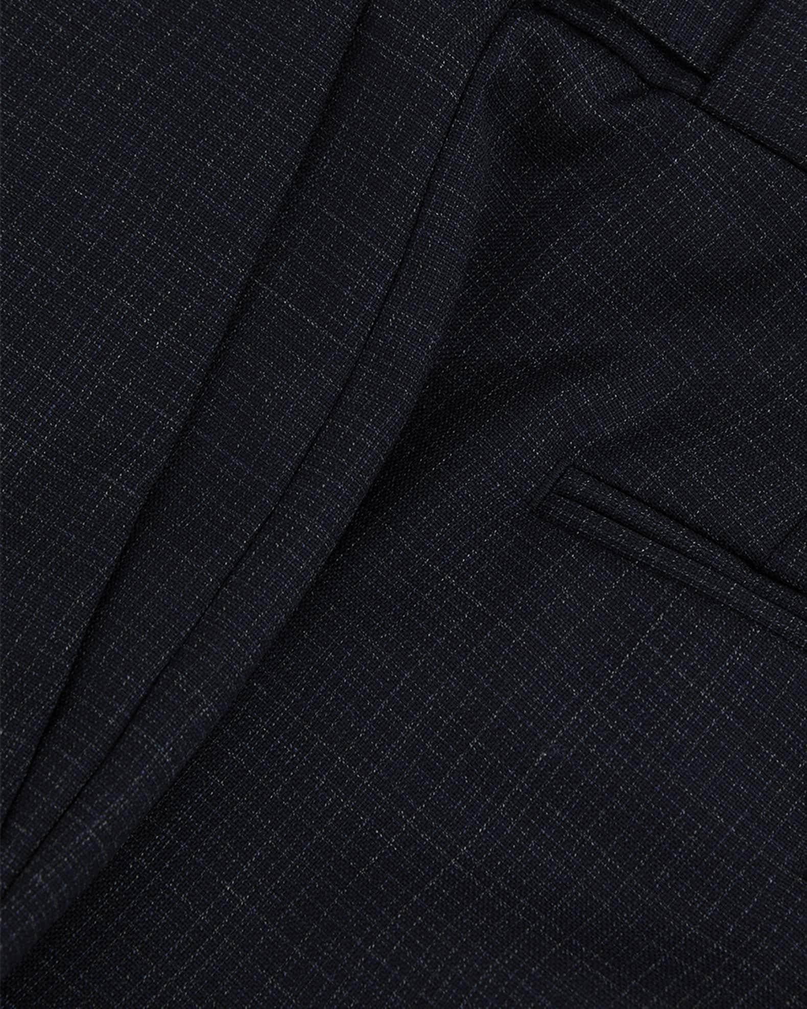 Men's Hatch-Textured Wool Slim-Leg Trousers Product Image