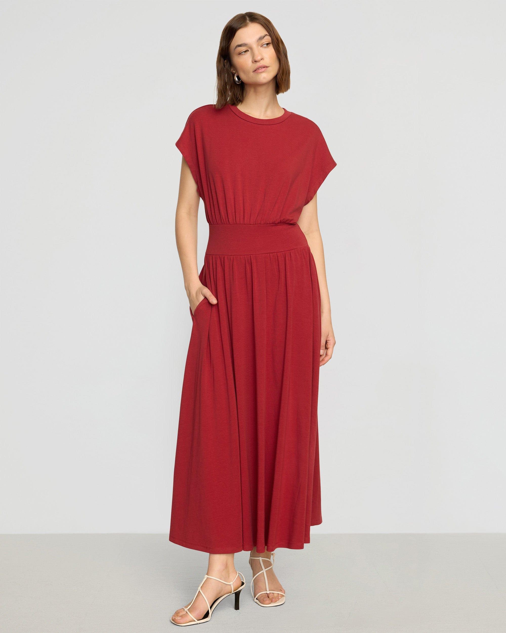 Prima Jersey Midi Dress Product Image