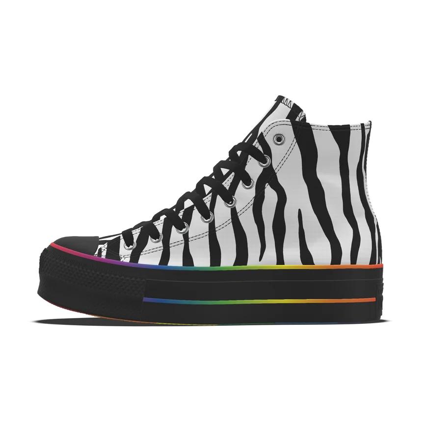 Custom Chuck Taylor All Star Lift Platform Pride By You Product Image