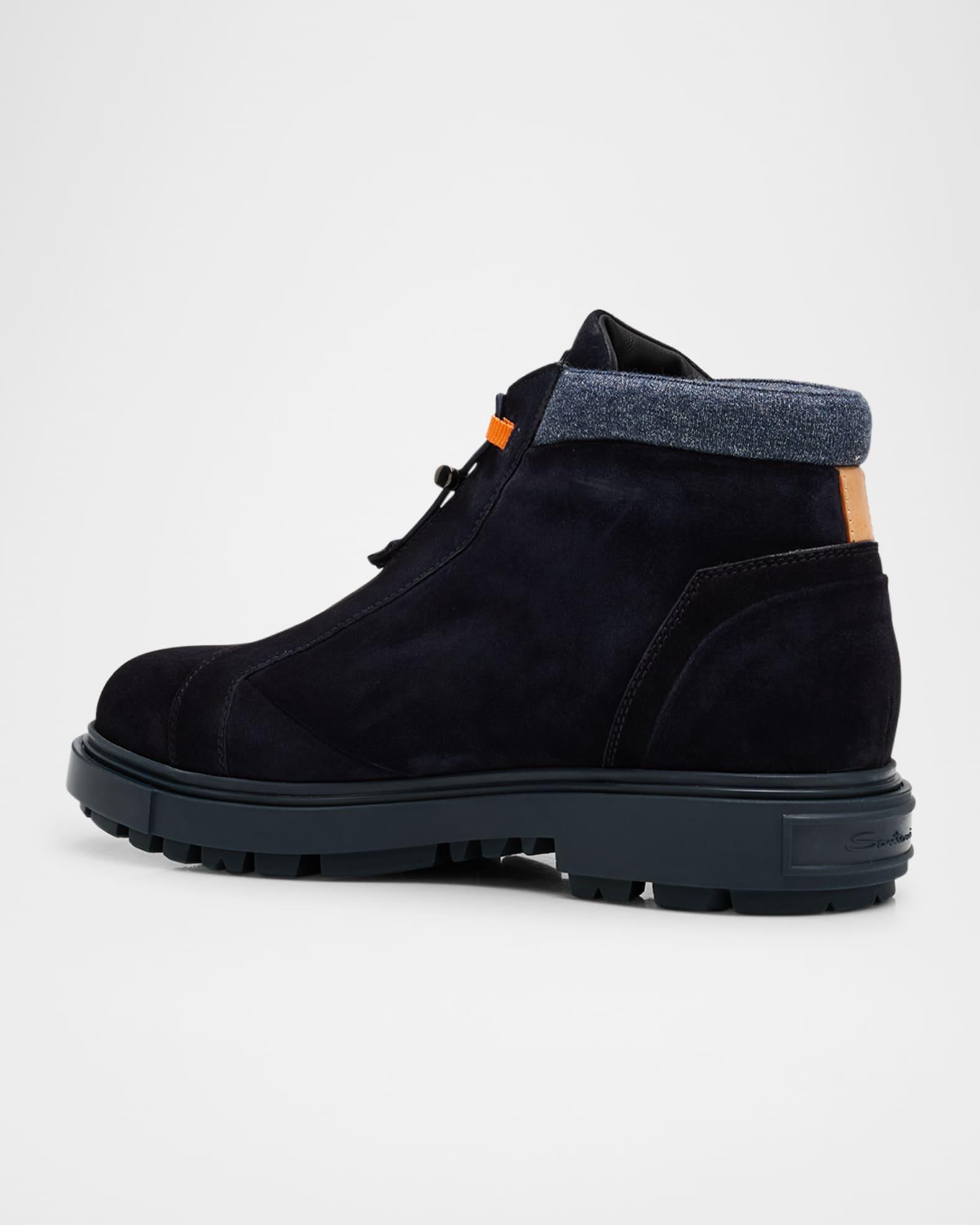 Men's Corvat Shearling-Lined Ankle Boots Product Image