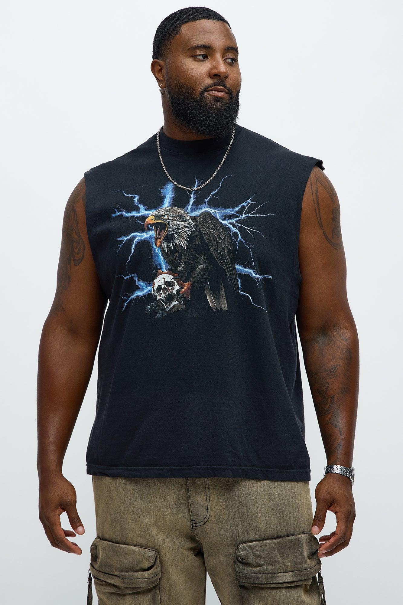 Only The Strong Survive Muscle Tee - Black Male Product Image