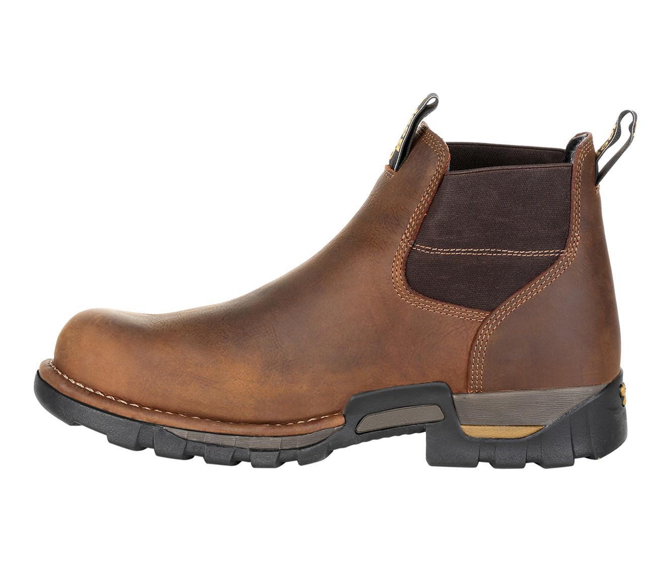 Men's Georgia Boot Eagle One Waterproof Chelsea Work Boots Product Image