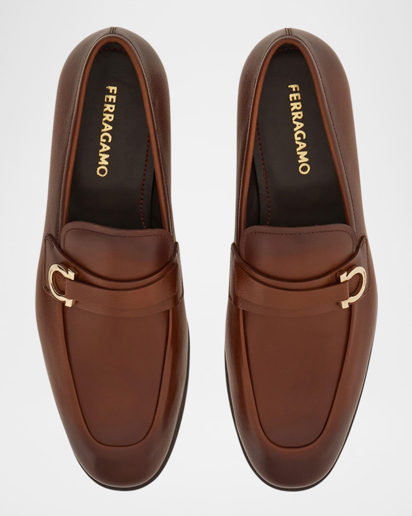 Men's Florio Gancio Leather Loafers Product Image