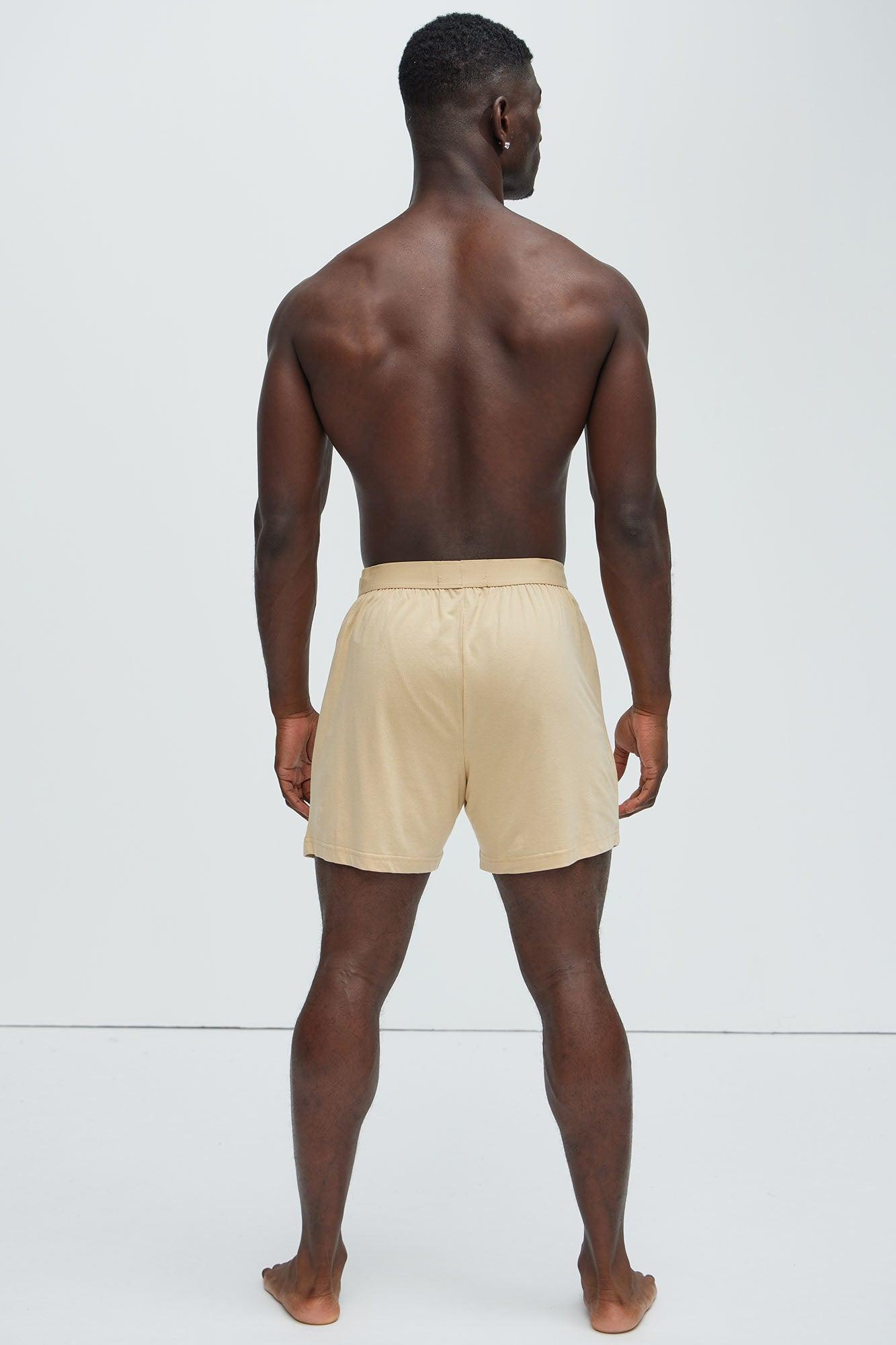 Essential Modal Boxer - Khaki Product Image
