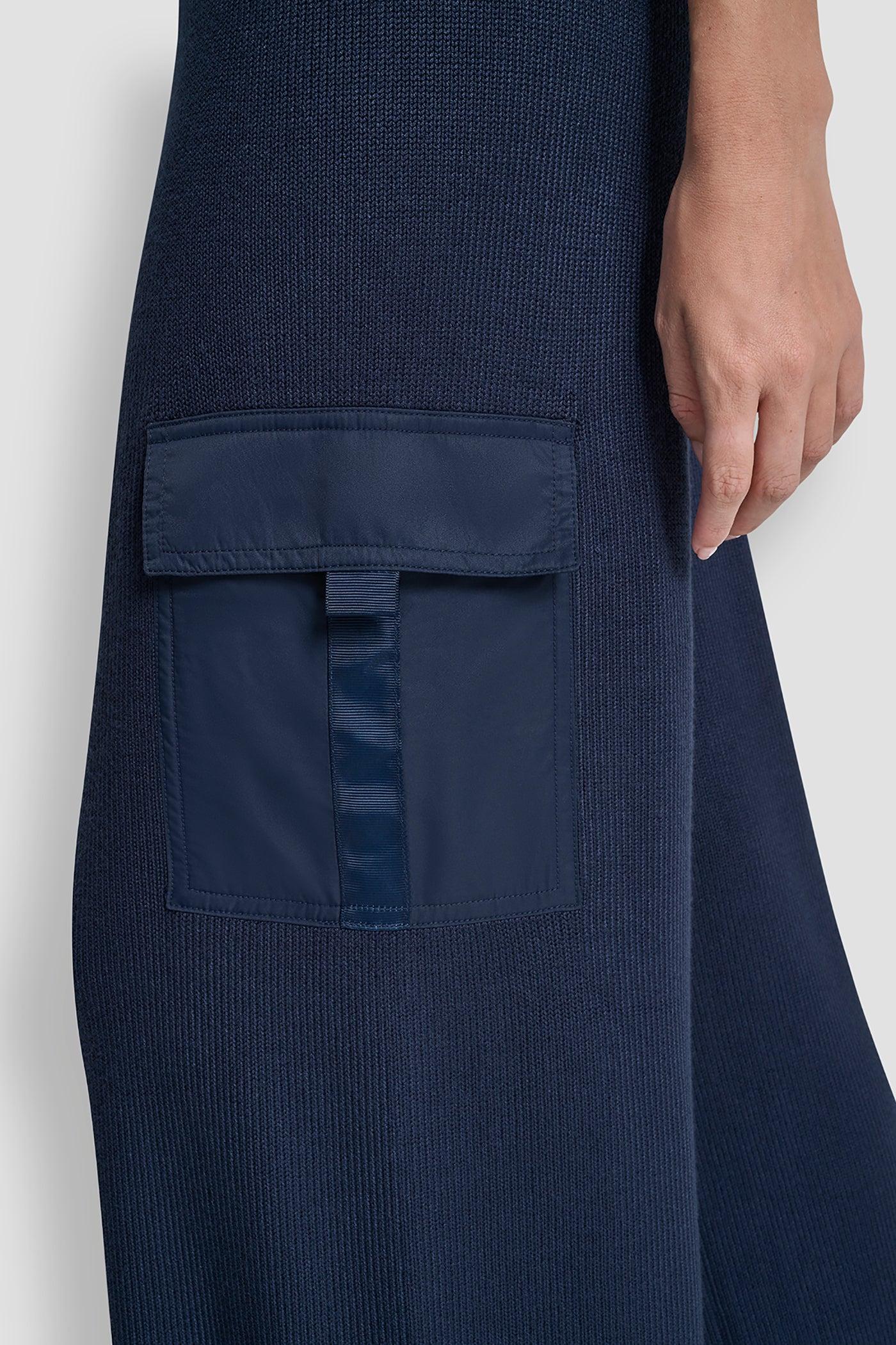 HIGH-RISE CARGO SWEATER PANT Product Image