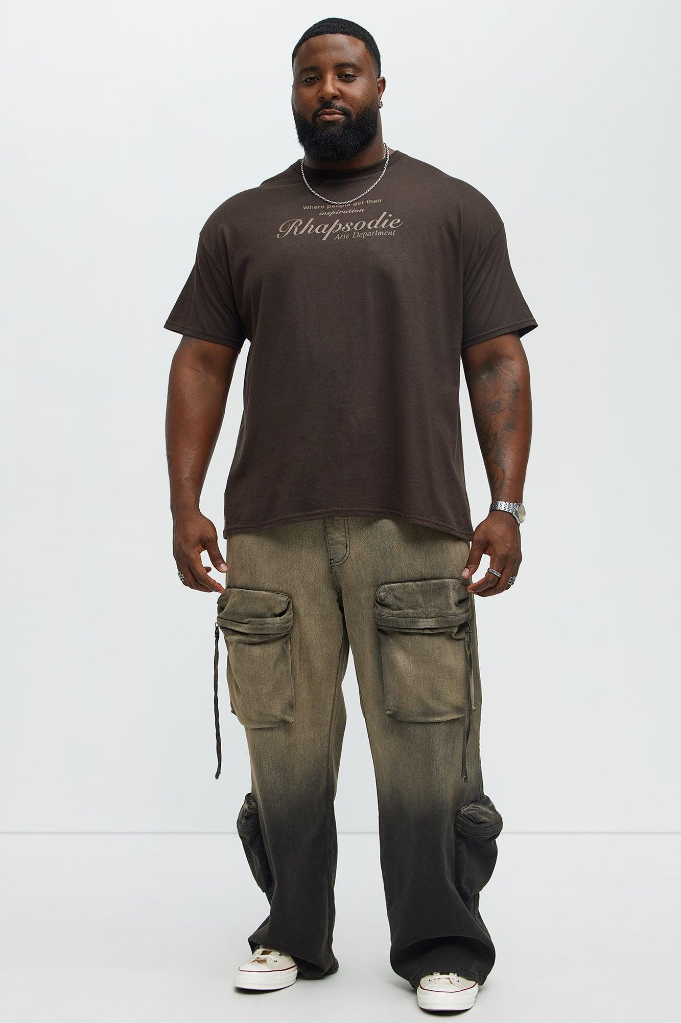 Rhapsodie Art Dept Short Sleeve Tee - Chocolate Male Product Image